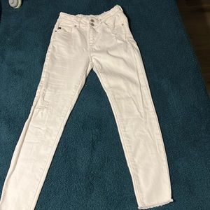 KanCan Cas High Rise Double Button Fly Ankle Skinny Jean